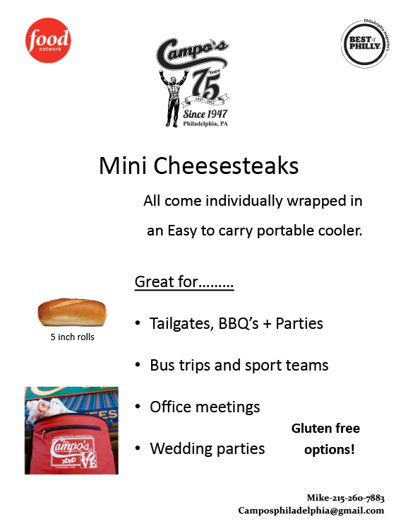 Mini Cheesesteaks